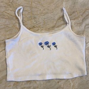 Hollister cropped tank top